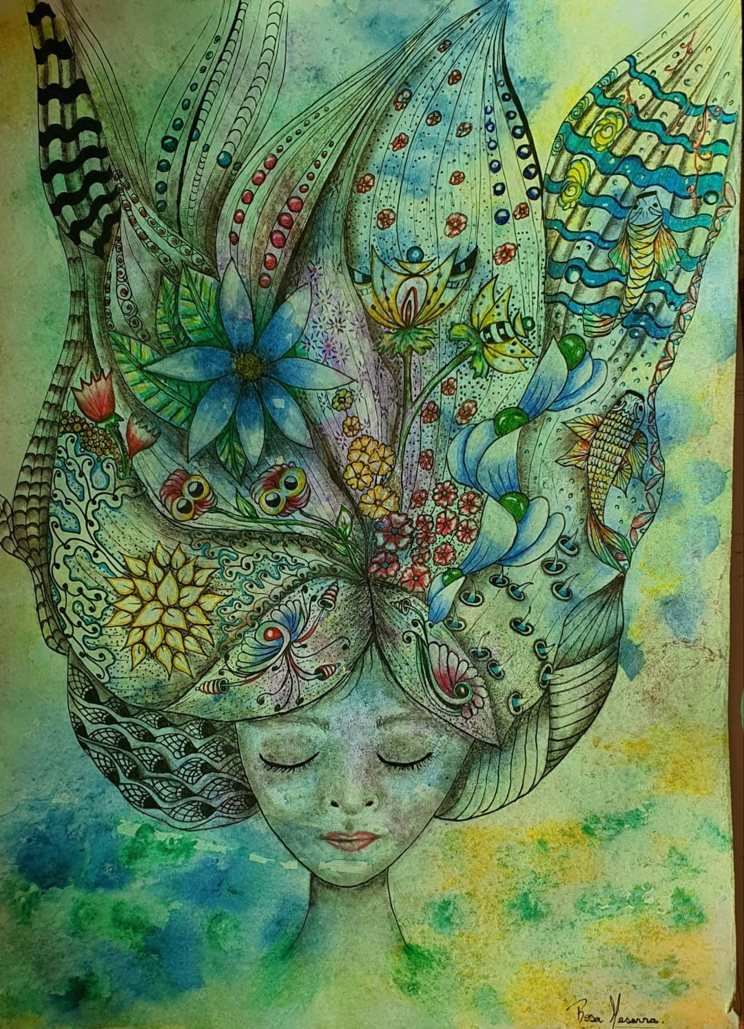 Rosa Mística Mesarra – obra 2